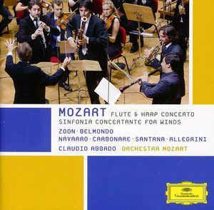Sinfonia Concertante for Winds: Flute & Harp Cto , Orchestra Mozart