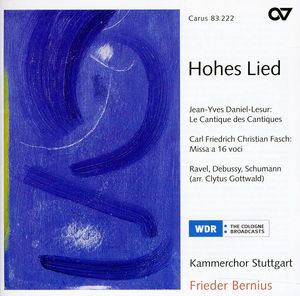 Works a Capella By Daniel-Lesur Ravel Debussy , Kammerchor Stuttgart