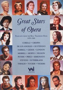 Great Stars of Opera: From Bell Telephone Hour , Renata Tebaldi