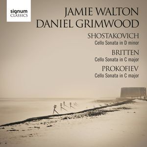 Cello Sonatas By Shostakovich & Britten , Jamie Walton