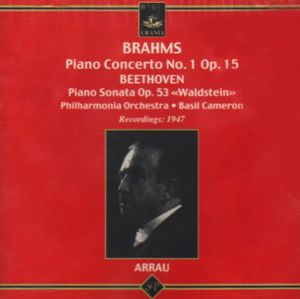 Piano Cto 1 Op 15 , Claudio Arrau