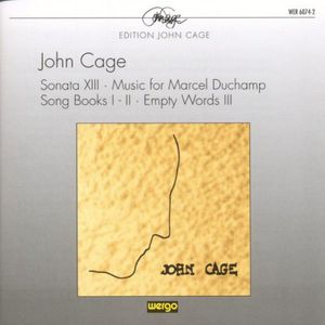 Sonata Xiii / Song Books I-II , Cage