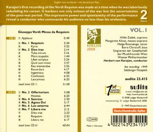 Requiem , Herbert von Karajan