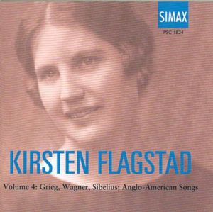 Flagstad Coll 4: Grieg Wagner Sibelius - Anglo , Kirsten Flagstad