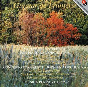Variations & Fugue for Piano & Orchestra , Stockholm Philharmonic Orchestra