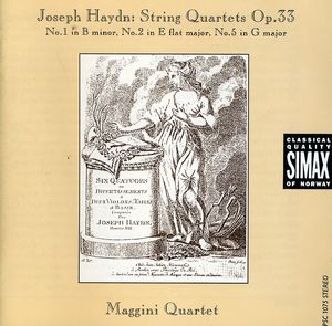 String Quartets 1 2 & 5 , Maggini Quartet