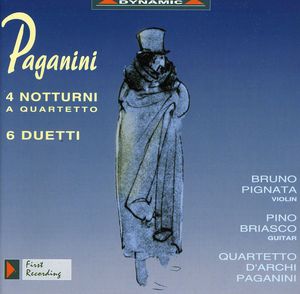6 Duets for Violin & Guitar / 4 Notturni a Quart , N. Paganini
