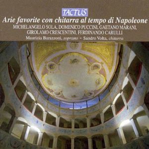 Favorite Arias from the Time of Napoleon , Maurizia Barazzoni