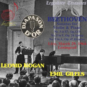Violin Sonatas 3 5 & 9 , Leonid Kogan