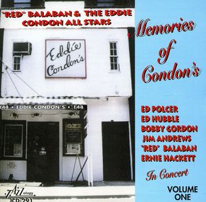 Memories Of Condon's - In Concert, Vol. 1 , Red Balaban