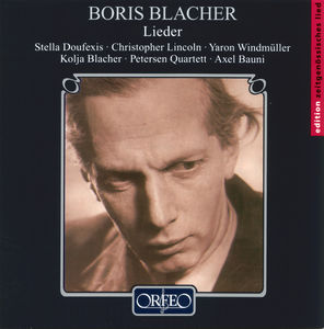 Lieder , B. Blacher