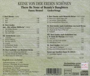 Lieder , F. Mendelssohn