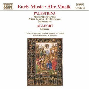 Missa Papae Marcelli /  Miserere , Jeremy Summerly