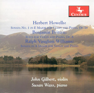 Sonata 1 for Violin & Piano Op 18 , John Gilbert