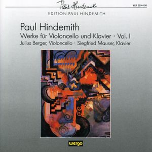 Oeuvres Pour Violoncelle Et Piano Vo , Paul Hindemith