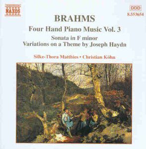 Four Hand Piano Music 3 , J. Brahms