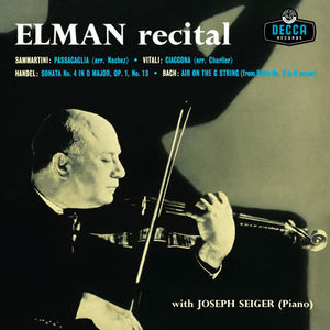Recital , Mischa Elman