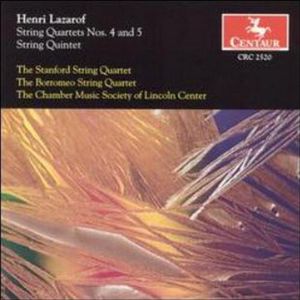 String Quartet 4 & 5 / String Quintet , Chamber Music Society of Lincoln Center
