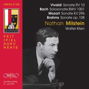 Sonata in D Major for Violin & Piano , Nathan Milstein
