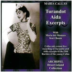 Turandot & Aida Szenen Sudamer , Maria Callas