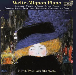 Welte-Mignon Piano Hotel Waldhaus Sils-Maria /  Various 