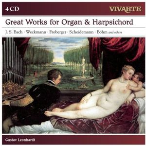 Great Works For Organ & Harpsichord , Gustav Leonhardt
