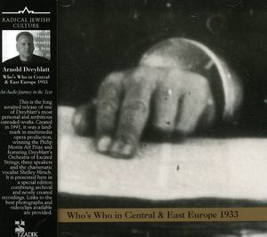 Who's Who in Central Europe 1933 , Arnold Dreyblatt