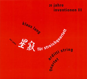 20 Jahre Inventionen III , Klaus Lang