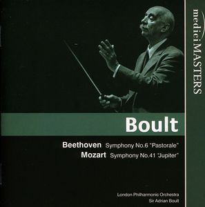 Beethoven L.V./ Mozart W.A. : Symphony No. 6; Symphony No. 4 , Adrian Boult