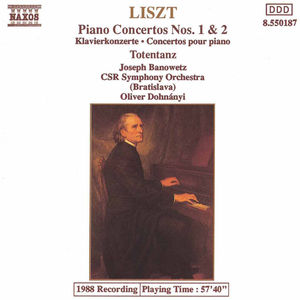 Piano Concerto 1 & 2 / Totentanz , Joseph Banowetz