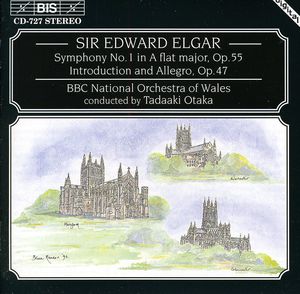 Symphony 1 / Introduction & Allegro for Strings , Edward Elgar