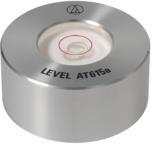 Audio Technica AT615a Precision Aluminum Turntable Bubble Level Aluminum (Silver) 