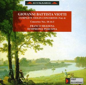 Violin Concertos 18 14 & 3 Iv