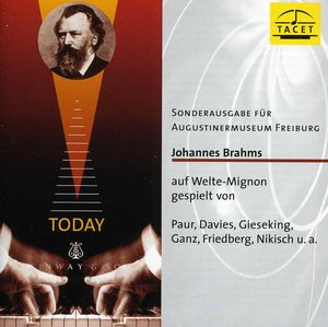 Welte-Mignon Mystery 1: Brahms / Various , Various Artists