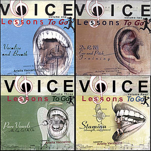 Voice Lessons to Go 1-4 : Complete Set