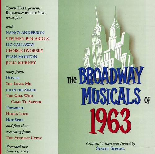 Broadway Musicals Of 1963