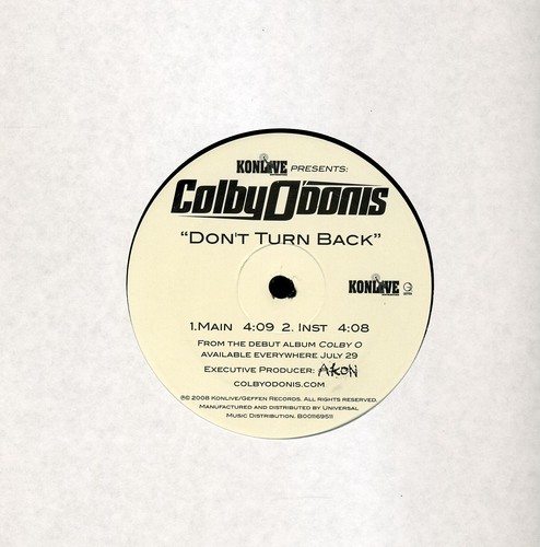 Colby Odonis - Don't Turn Back