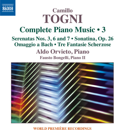 Camillo Togni: Complete Piano Music 3