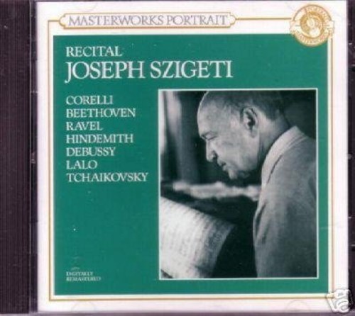 Recital / Joseph Szigeti