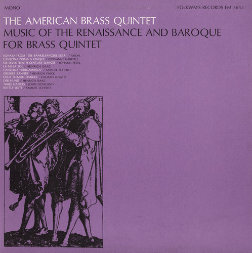 Music of Renaissance & Baroque for Brass Quintet