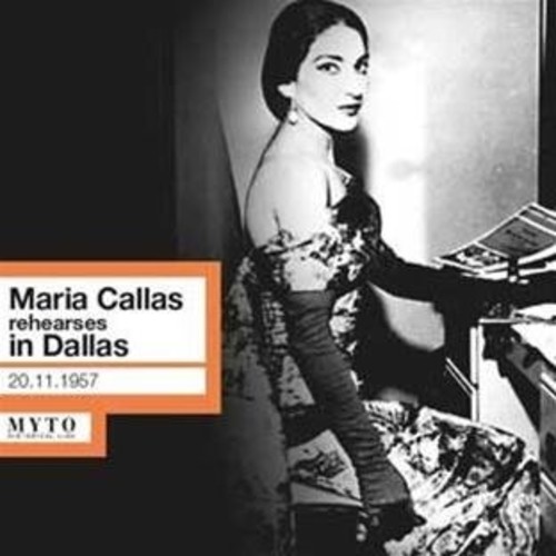 Maria Callas Rehearses