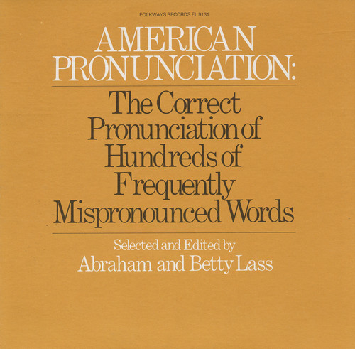 American Pronunciation