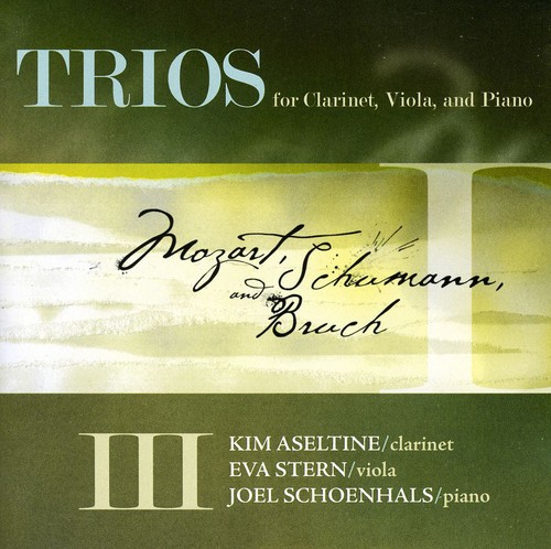 Trios for Clarinet Viola & Piano