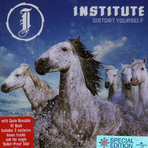 Institute - Distort Yourself - vinyl record cover