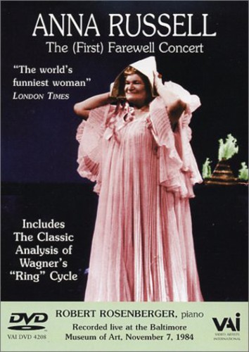 Anna Russell: (First) Farewell Concert