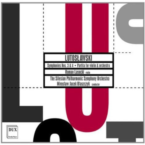 Symphony 3 & 4 / Partita for Violin & Orchestra