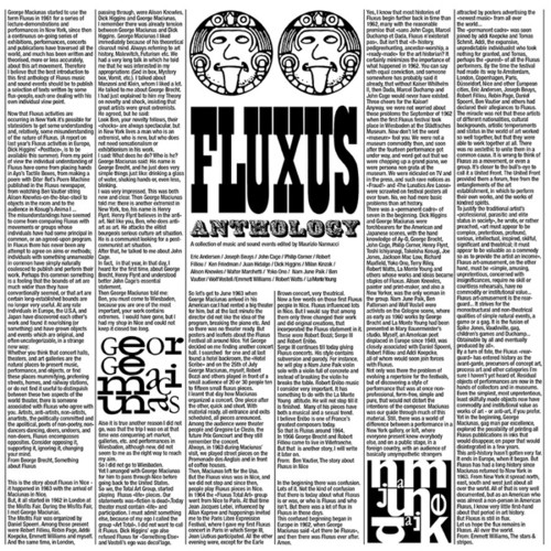 Fluxus Anthology: Collection Of Music / Various