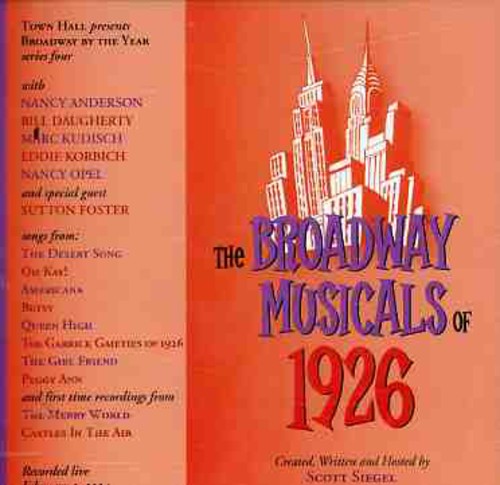 Broadway Musicals Of 1926