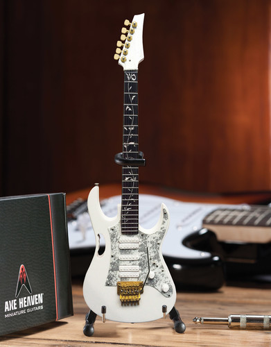 AXE HVN STEVE VAI SIGNATURE WHITE JEM GTR RE