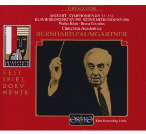 Sym. KV 73 & 132 & Klavierkonzert KV 595 & Szene